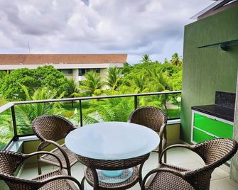 Bangalô luxo Beira Mar no Carneiros Beach Resort - Tamandare - Balcón