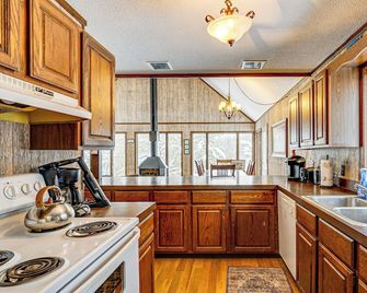 Pere Marquette Riverfront Retreat, Fish On-site! - Branch - Kitchen