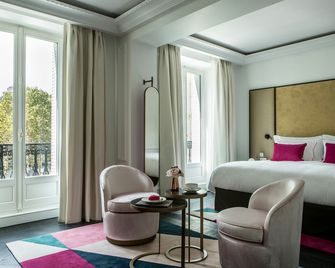 Fauchon L'Hotel - Paryż - Sypialnia