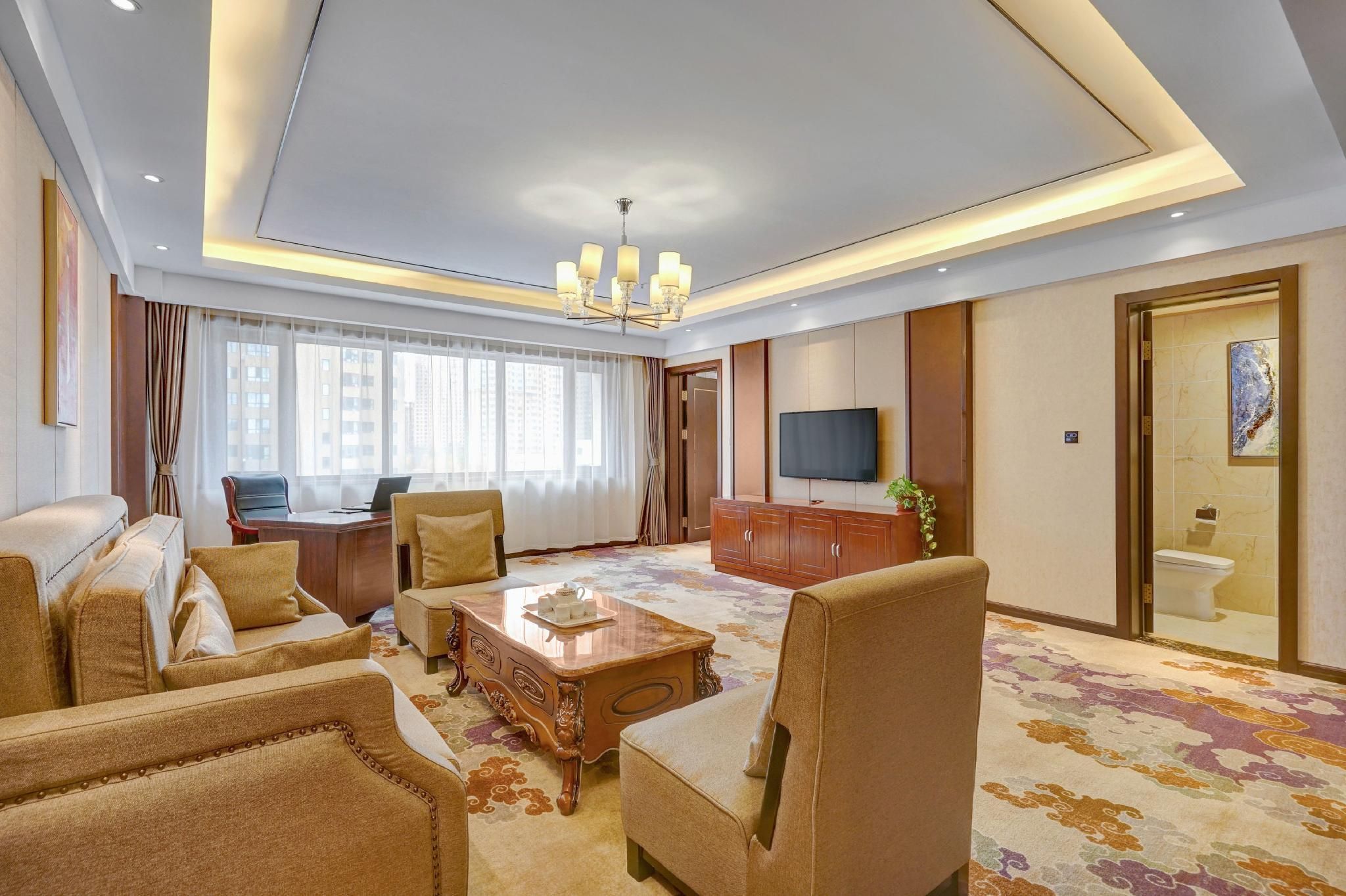 Aisite Madison Hotel (China Harbin Ice And Snow World) - هاربين - غرفة معيشة