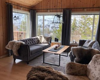 12 person holiday home in Skare-By Traum - Skare - Living room