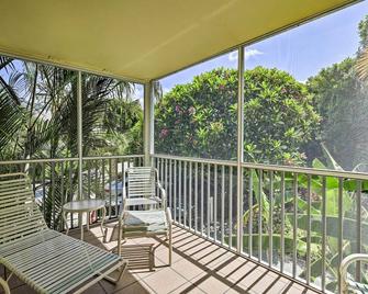 Longboat Key Resort Escape - Walk to the Beach! - Longboat Key - Balcony