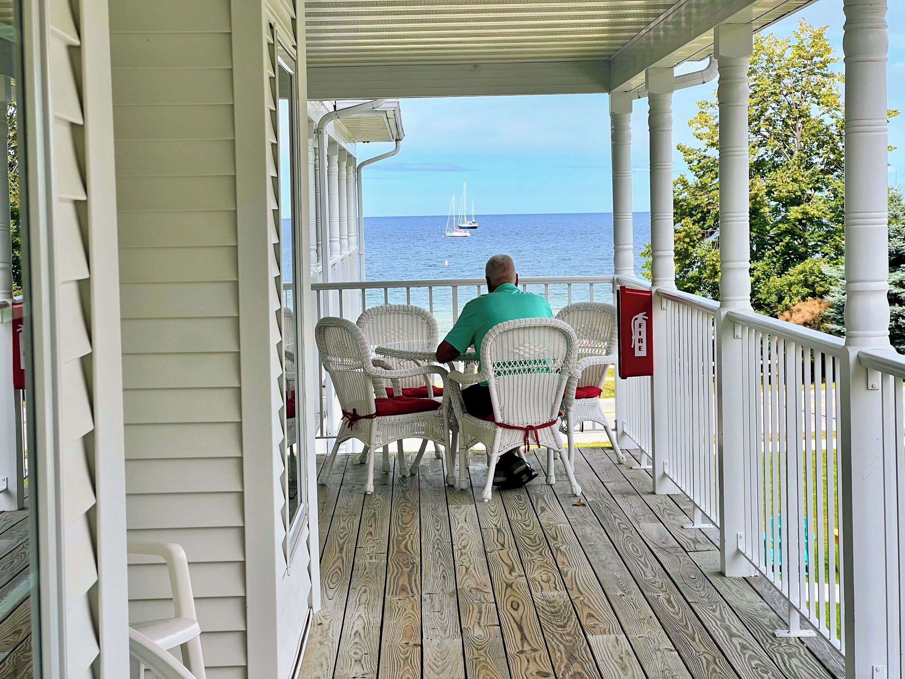 Bay Breeze Resort - Ephraim - Balkon
