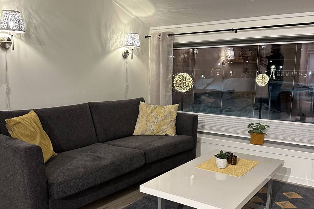 Lofoten Overnatting - Leknes - לקנס - סלון