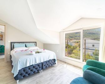 Stunning Suite in Ölüdeniz with Seaview And Pool - Fethiye - Bedroom
