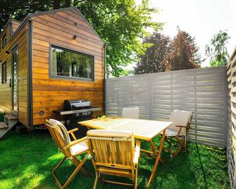 Charmantes Tinyhaus in Buchholz - Ihr perfekter Rückzugsort - Buchholz in der Nordheide - Innenhof