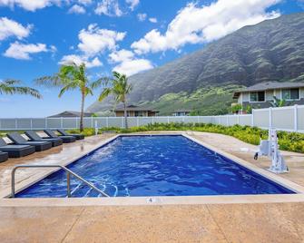 Paradise Mahalo! Oahu Ocean View Family Retreat Sleeps 14 Million Dollar View! - Waianae - Basen