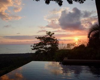Entire house-Whale Tail/Ocean Views, Pool! Casita avail to rent for add'l fee - Uvita - Piscina