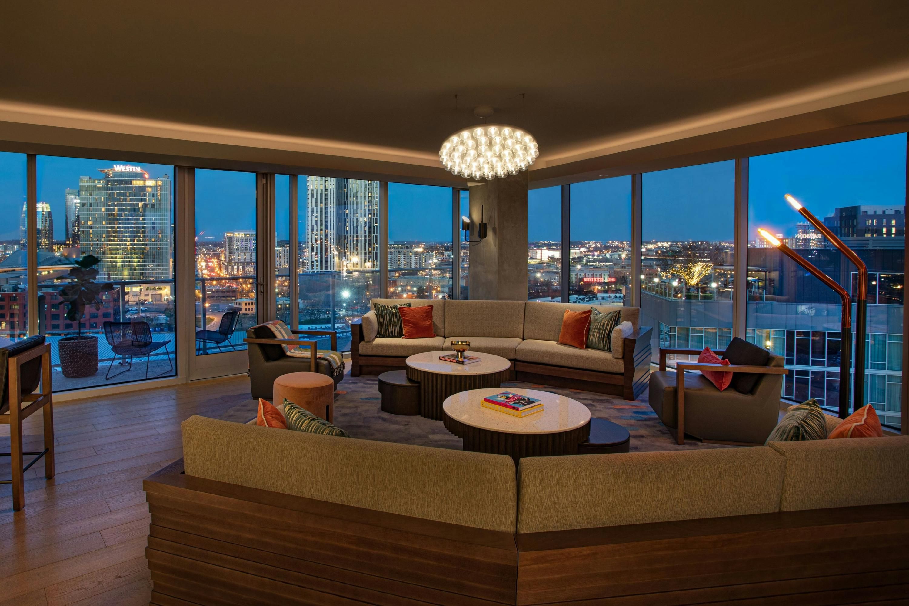 دبويو اشفيل - ناشفيل (تينيسي) - غرفة معيشة