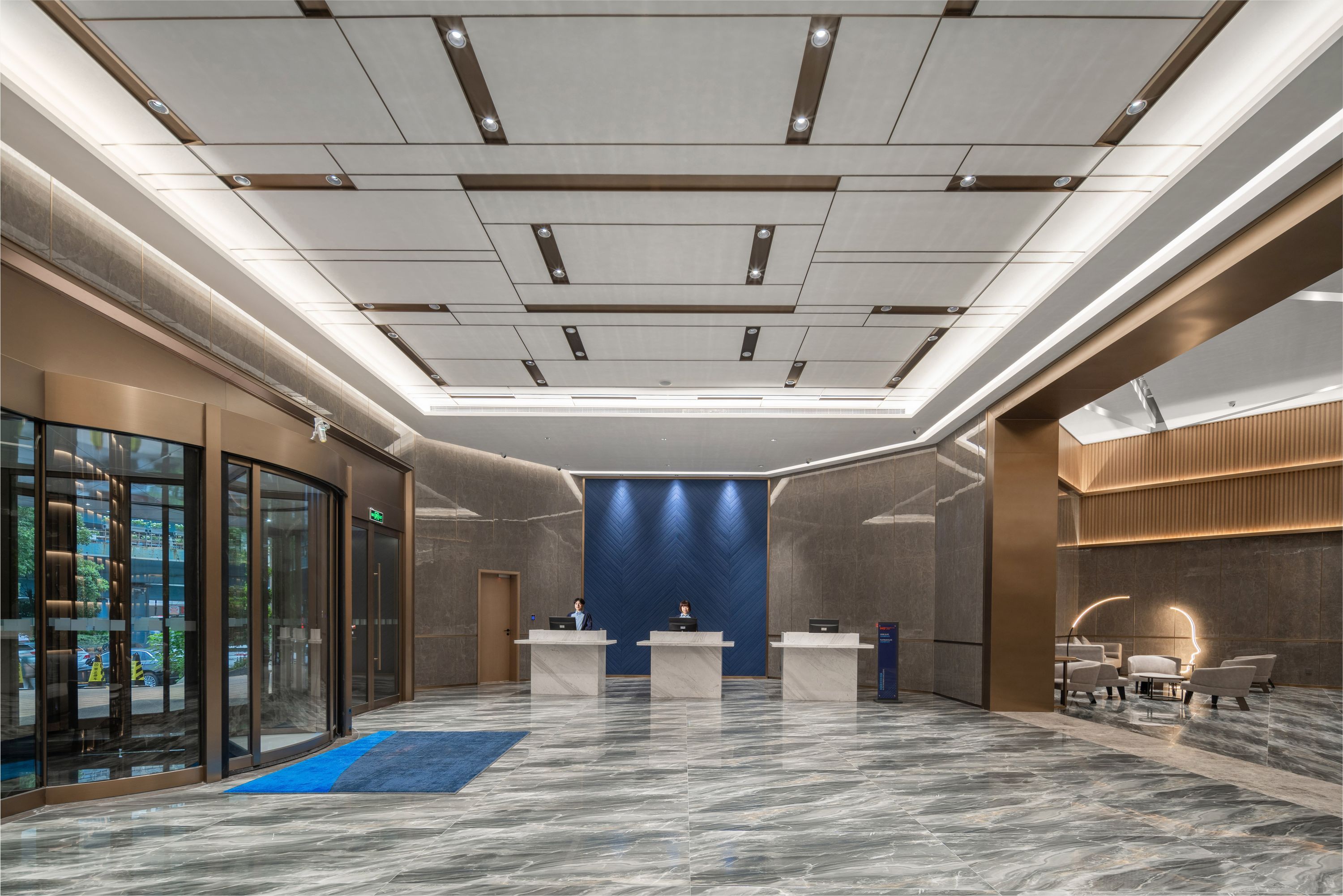 Holiday Inn Express Nanchang Bayi Square By IHG - נאנצ'אנג - לובי