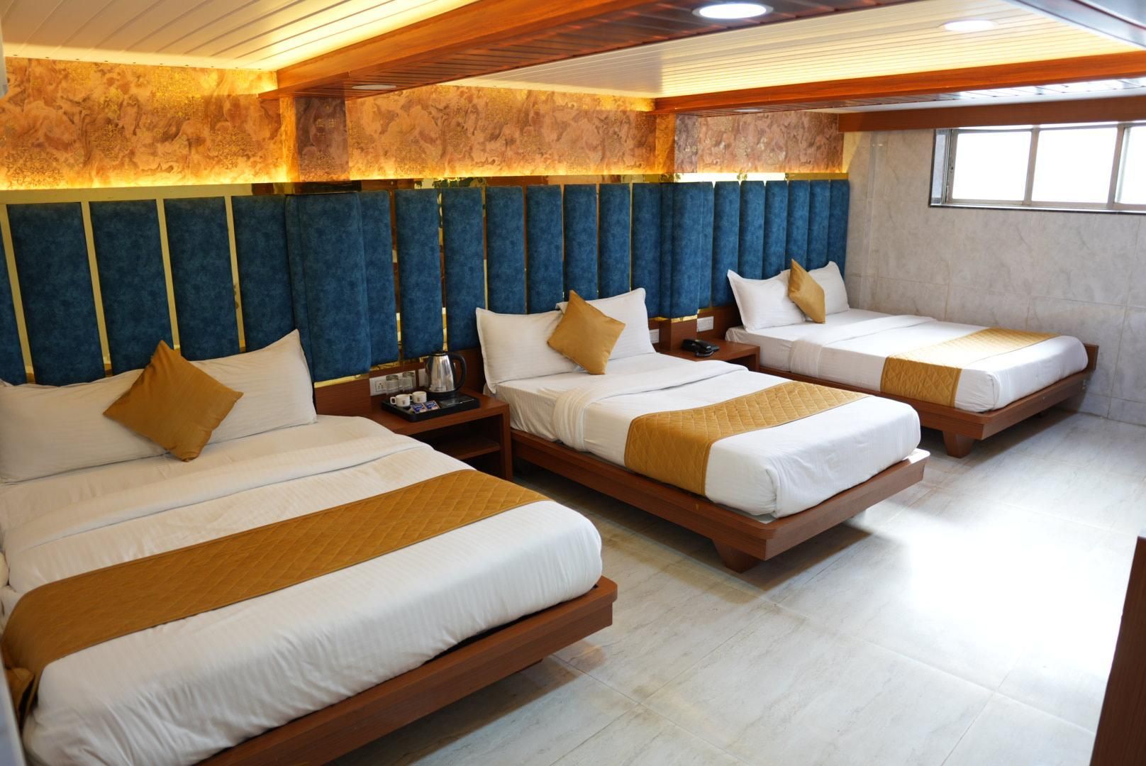 Hotel Pearl View - Near Us Embassy Bkc - מומבאי - חדר שינה