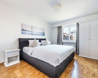 Soho 9 !gratis Parken, Free Parking! - Kreuzlingen - Bedroom