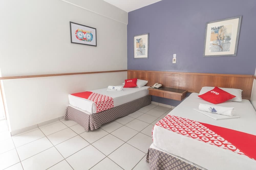 هوتل مانجابيراس - غويانيا - غرفة نوم