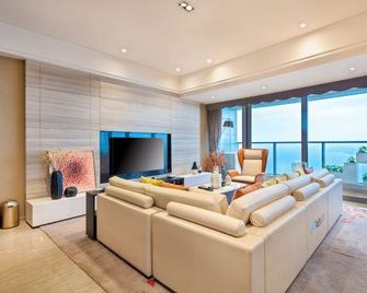 Tangyunju Seaview Holiday Apartment - Sanya - Wohnzimmer