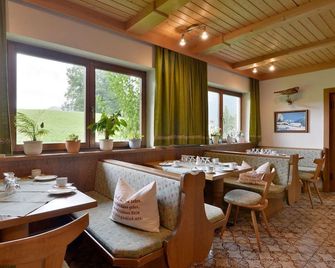 Double room with shower, WC - Pension Obinghof - Söll - Restaurante