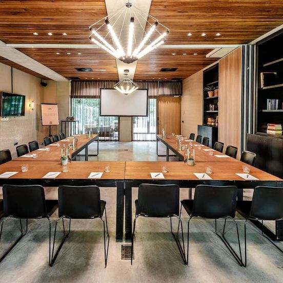 Conference room view of Hotel Arena