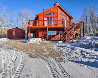 Fairplay Cabin with Mtn View about 4 Mi to Platte River! - Fairplay - Gebäude