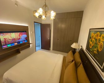 Apartment Mediterania Marina Ancol - ג'קרטה - חדר שינה