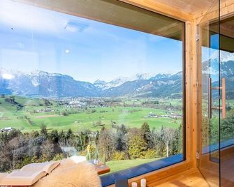 'Günzberg' holiday hut with 4 bedrooms - Oberdeutinghof - Saalfelden - Balkon