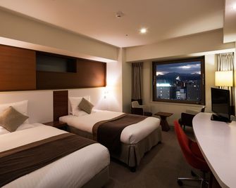 Hotel Mystays Sapporo Station - סאפורו - חדר שינה