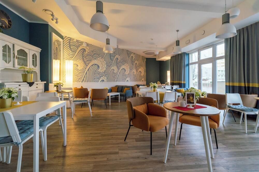 Hotel & Spa Trzy Wyspy - סווינוצ'י - מסעדה