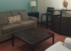 Very Low Density Private Beach Ocean-Front Villa 100 Steps To Ocean - Rincon - Living room