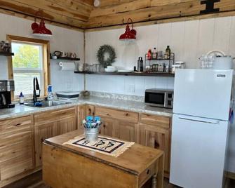 Hayfield Cabin 2, a place to get away from it all! - Fort Laramie - Kitchen