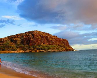 Beachfront Condo on best hidden beach on Oahu - Mākaha - Beach