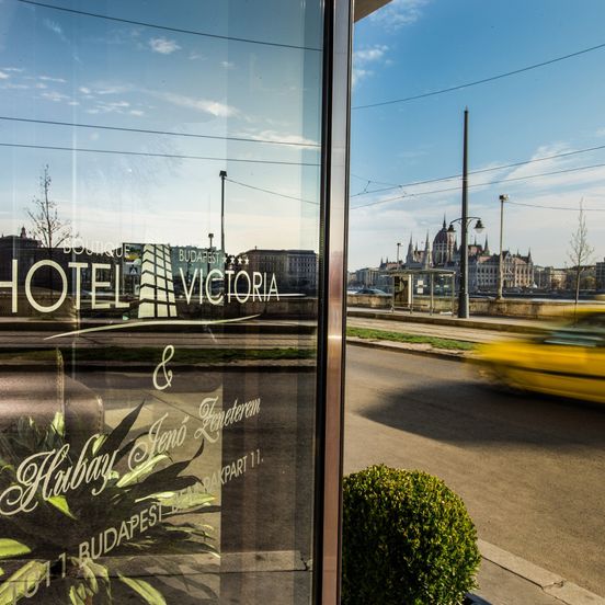 Outdoors view view of Boutique Hotel Victoria Budapest