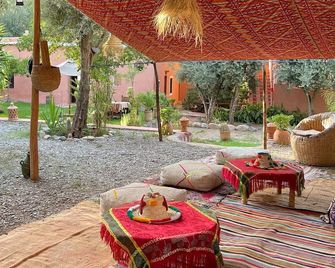 Auberge Le Mouflon - Ouirgane - Patio