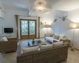 Mas de Capelou - Aviñón - Sala de estar