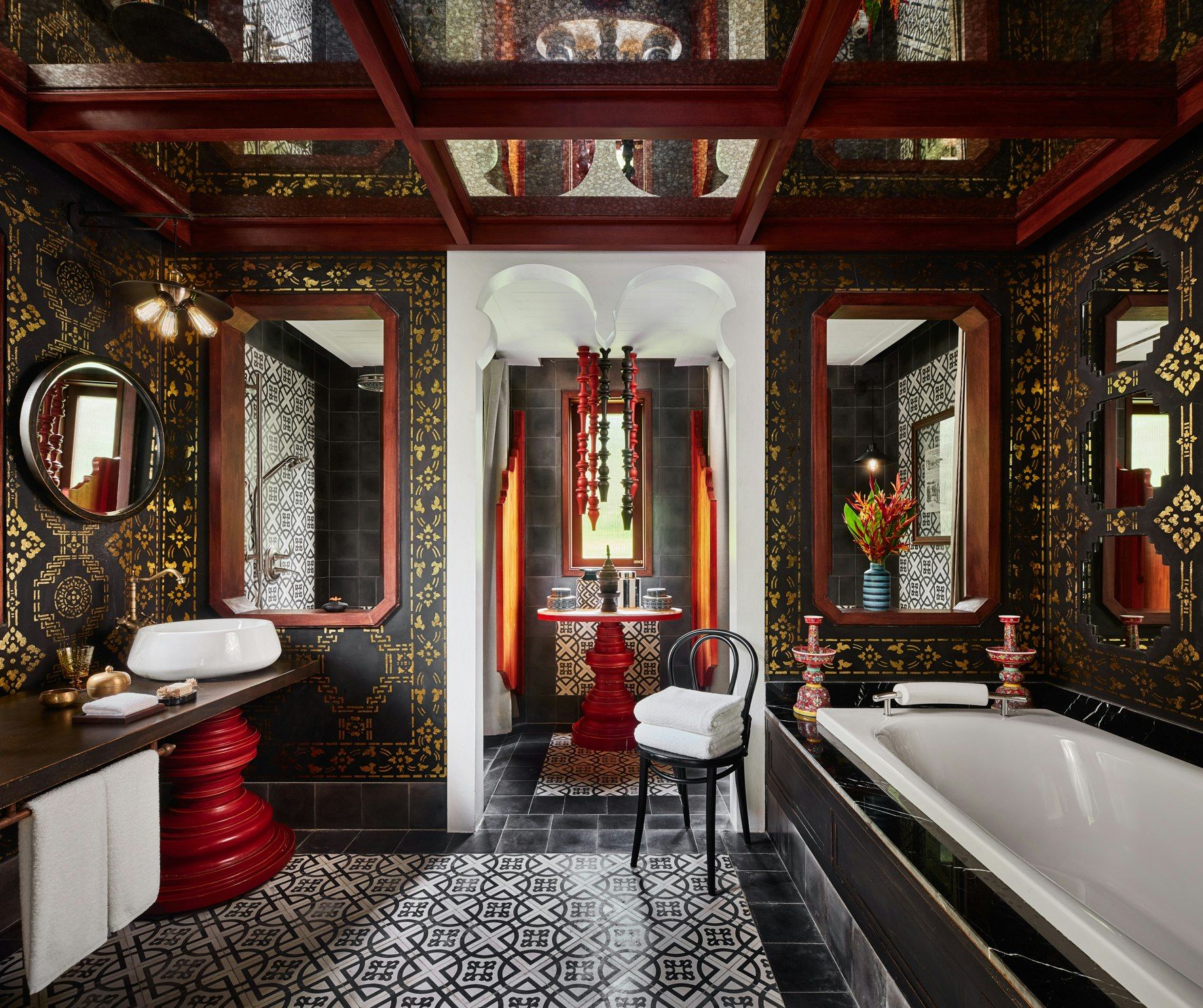 Rosewood Luang Prabang - לואנג פראבאנג - חדר רחצה