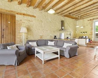 La Maison du Soleil- Le Farat - Auvillar - Living room