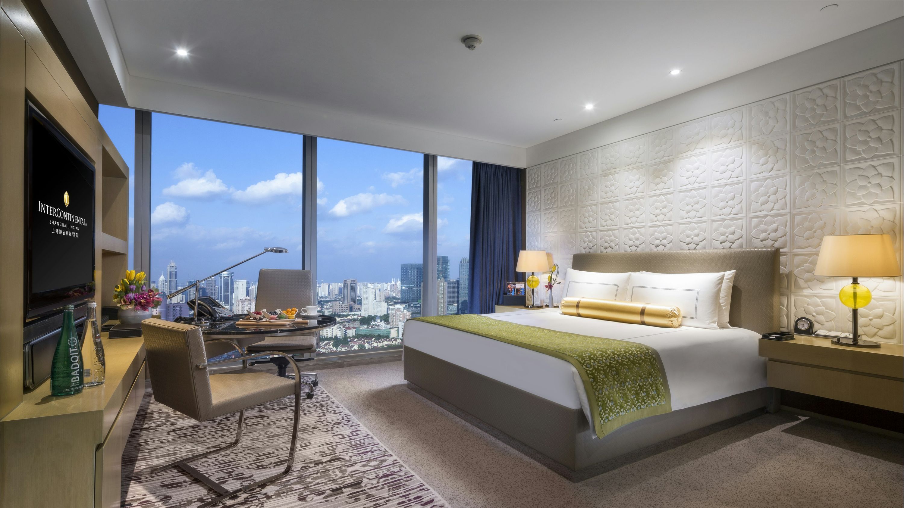 Intercontinental Hotels Shanghai Jing'an By IHG - שנחאי - חדר שינה