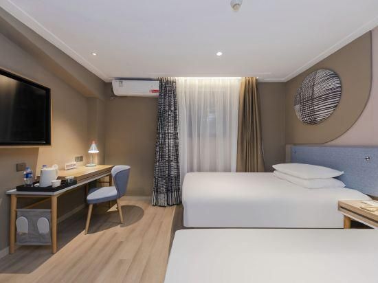 Home Inn Neo Hangzhou West Lake Lakeside Intime Jiefang Road - هانغزهو - غرفة نوم