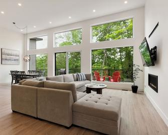 Chalet Solea by Tremblant Platinum - La Conception - Sala de estar