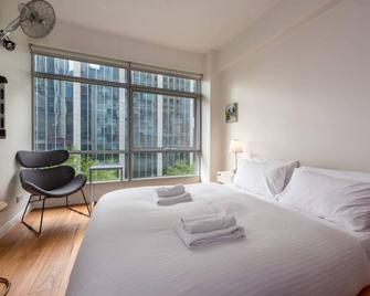 A Cozy Cbd Studio Near Melbourne Central - Мельбурн - Спальня
