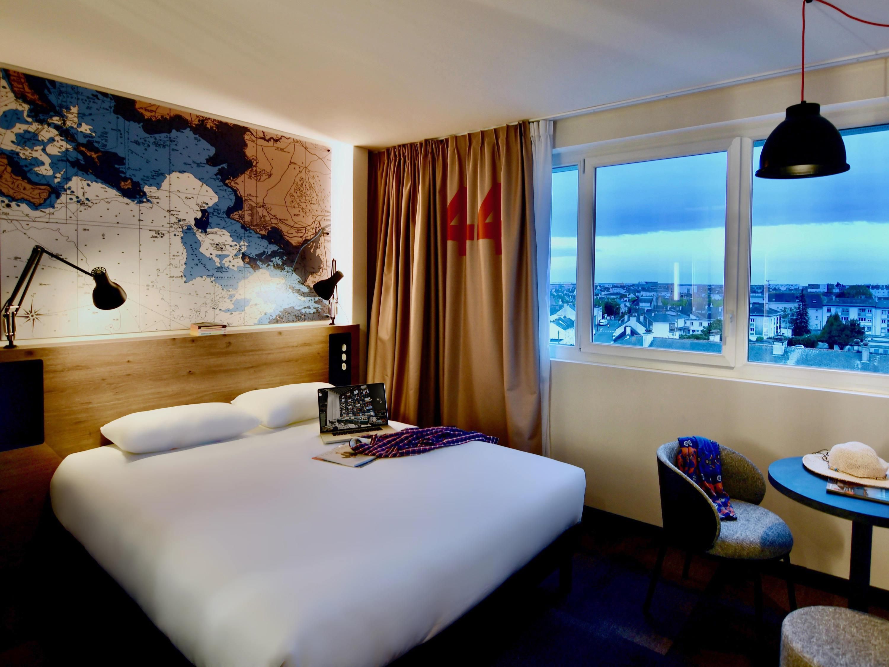 Ibis Styles Saint Nazaire Centre Gare - Saint-Nazaire - Slaapkamer