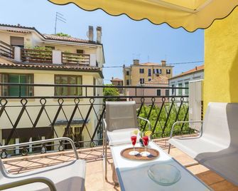 Hotel Villa Tiziana - Venetië - Balkon