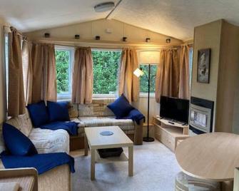 Cosy Quiet Static Caravan Mawgan Porth St Eval - Wadebridge - Living room