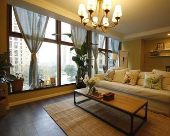 Hepu Designer Holiday Apartment (Nanjing Hongyue City) - Nanjing - Living room