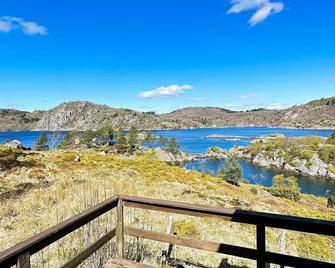 5 Person Holiday Home In Farsund-By Traum - Farsund - Balkong