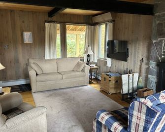 Mountain view chalet near Manchester/Stratton - Winhall - Living room