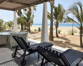 Luxury Beach Villa, Praia de Chaves - Boa Vista - Innenhof