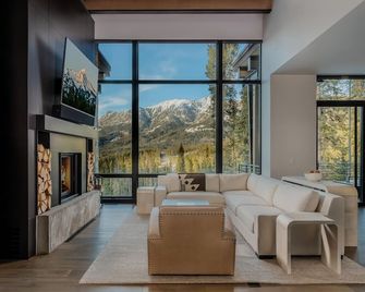 7 Speedwell Drive by Moonlight Basin Lodging - Big Sky - Sala de estar