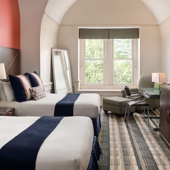 Bedroom view of The Mansion on Delaware Avenue