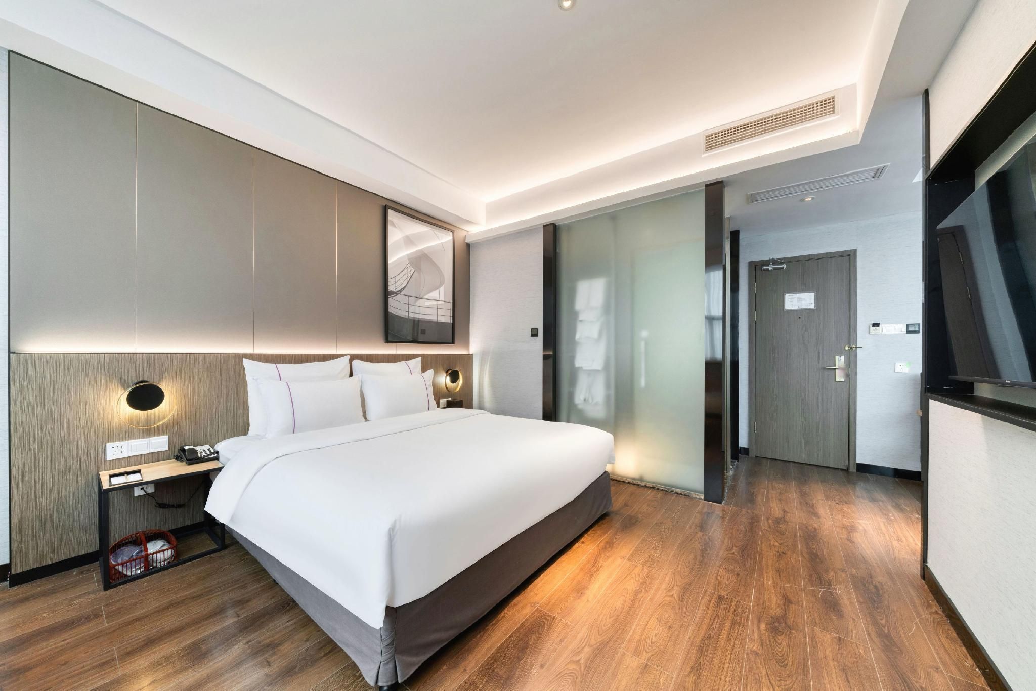 Tiangang Manfei Hotel (Ningbo Railway Station Lianfeng Metro Station Branch) - נינגבו - חדר שינה