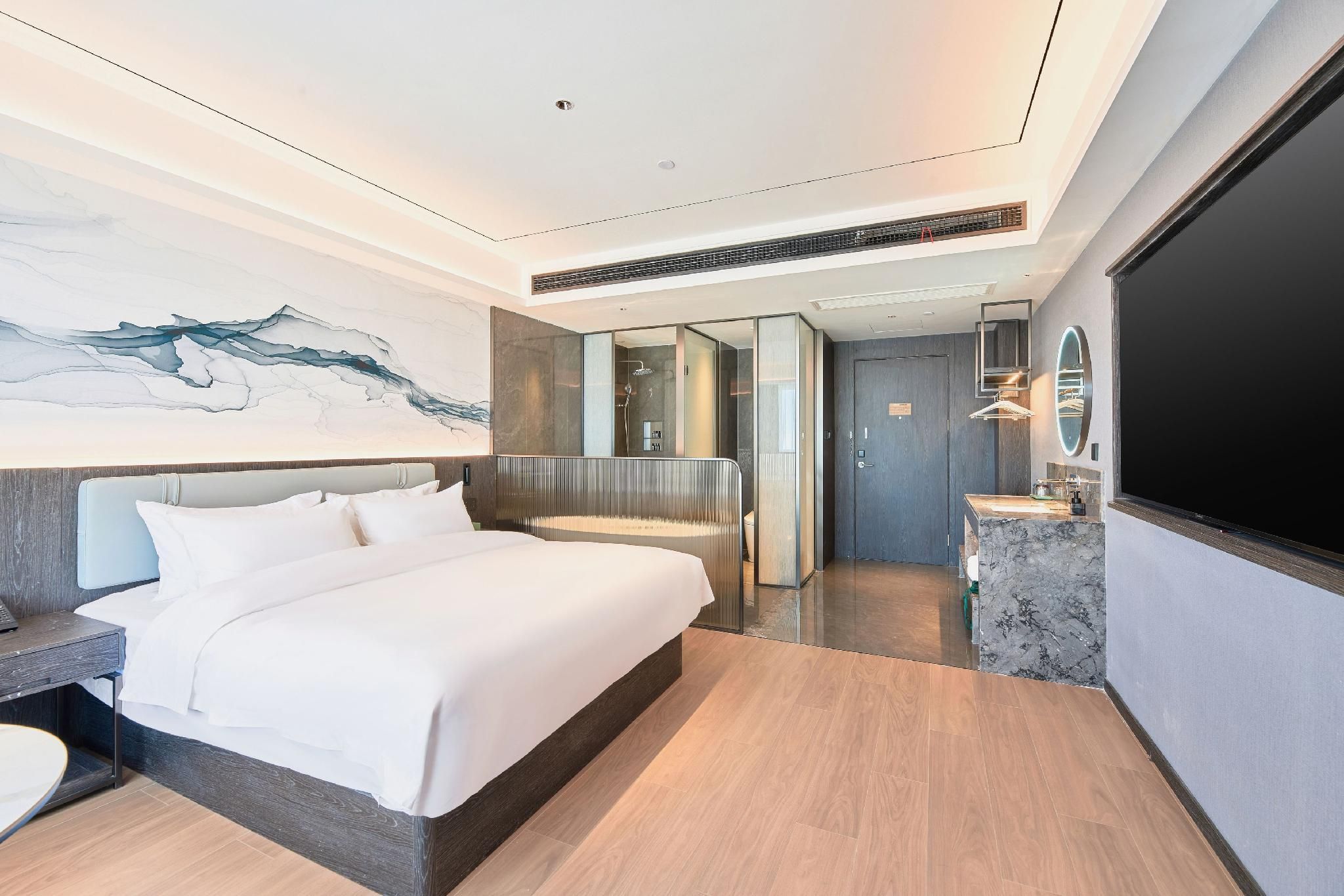 Weiting Hotel - טיאנג'ין - חדר שינה