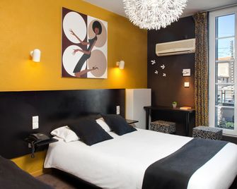 Hôtel De L'octroi - Carcassonne - Bedroom
