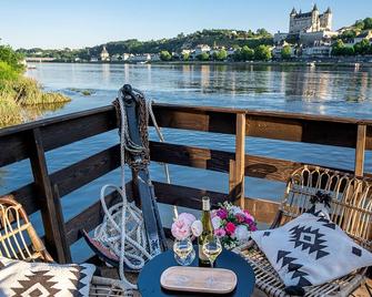 Le Martin Pêcheur: Luxury ecolodge boat - Saumur - Restaurant